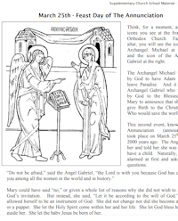 Teaching Resources for the Annunciation – Religious Education – Greek